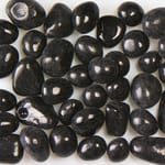 View Black Licorice Jelly Bean Glass